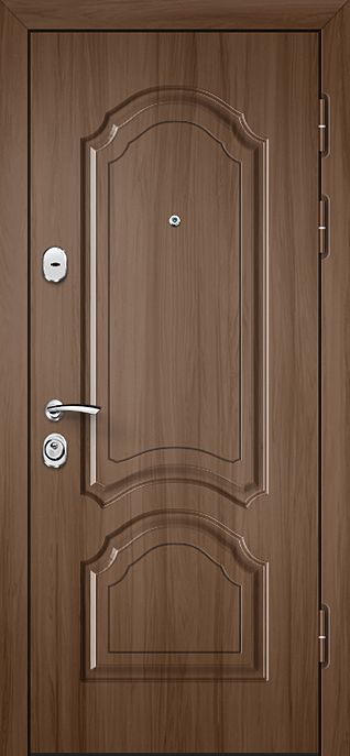 Металлическая дверь Дверь с МДФ №152