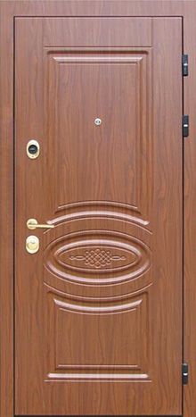 Металлическая дверь Дверь с МДФ №336