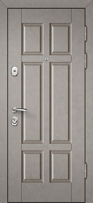 Металлическая дверь Дверь с МДФ №502